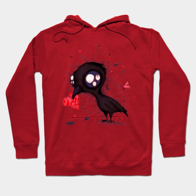 Baby Crow Hoodie by LVBart